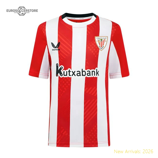 2024-2025 Athletic Bilbao Home Shirt (Kids)-Vantage Point Soccer