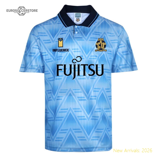 Cambridge United 1991-1993 Away Retro Shirt-Vantage Point Soccer