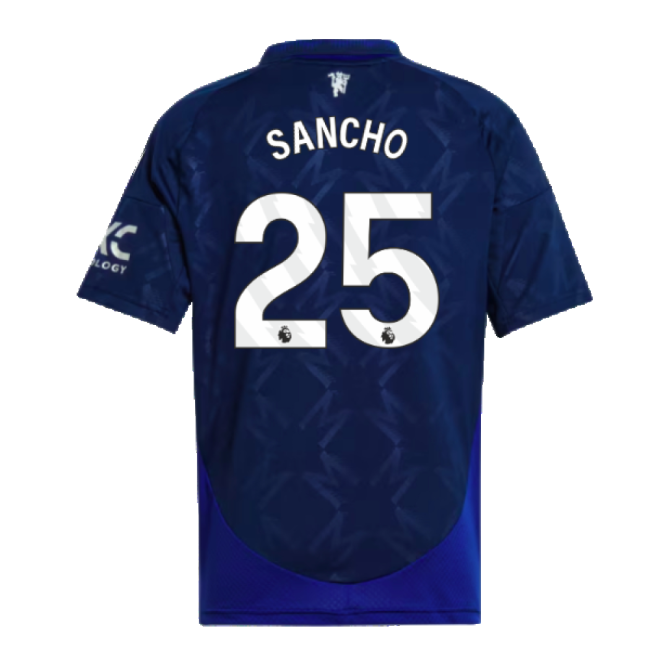2024-2025 Man Utd Away Shirt (Kids) (Sancho 25)-Vantage Point Soccer