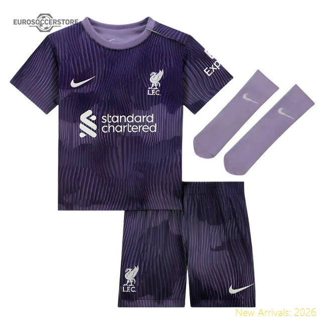 2023-2024 Liverpool Third Baby Kit-Vantage Point Soccer