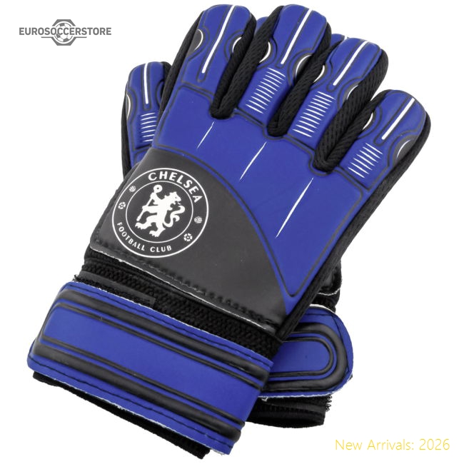 Chelsea FC Delta Goalkeeper Gloves Kids-Vantage Point Soccer