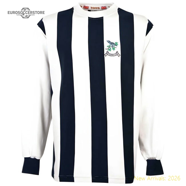 West Bromwich Albion 1969-1971 Retro Football Shirt-Vantage Point Soccer