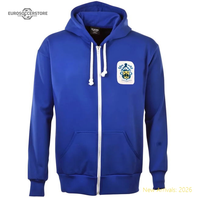 Huddersfield Town FC Zipped Hoodie - Royal-Vantage Point Soccer