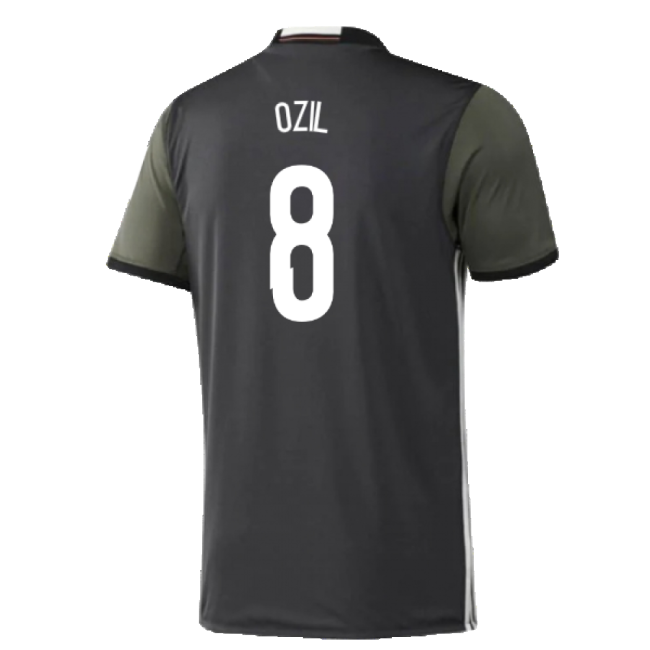 Germany 2015-16 Away Shirt ((Excellent) M) (Ozil 8)-Vantage Point Soccer