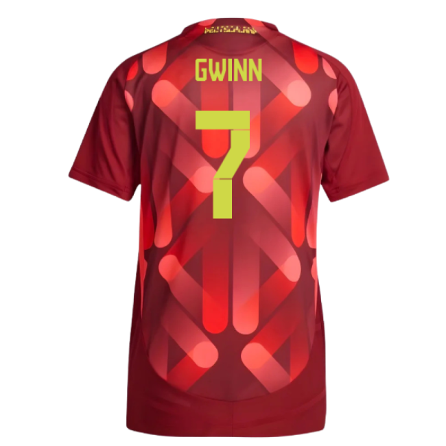 2025-2026 Germany Womens Away Authentic Shirt (Ladies) (Gwinn 7)-Vantage Point Soccer