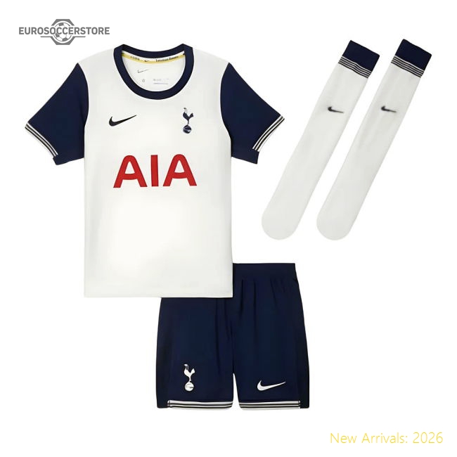 2024-2025 Tottenham Hotspur Home Mini Kit-Vantage Point Soccer