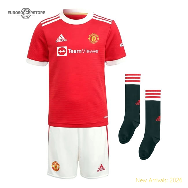 Man Utd 2021-2022 Home Mini Kit (Your Name)-Vantage Point Soccer