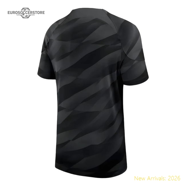 2023-2024 Chelsea Home Goalkeeper Shirt (Black) - KIds-Vantage Point Soccer