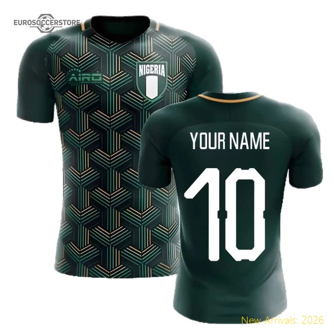 2025-2026 Nigeria Third Concept Football Shirt (Your Name)-Vantage Point Soccer