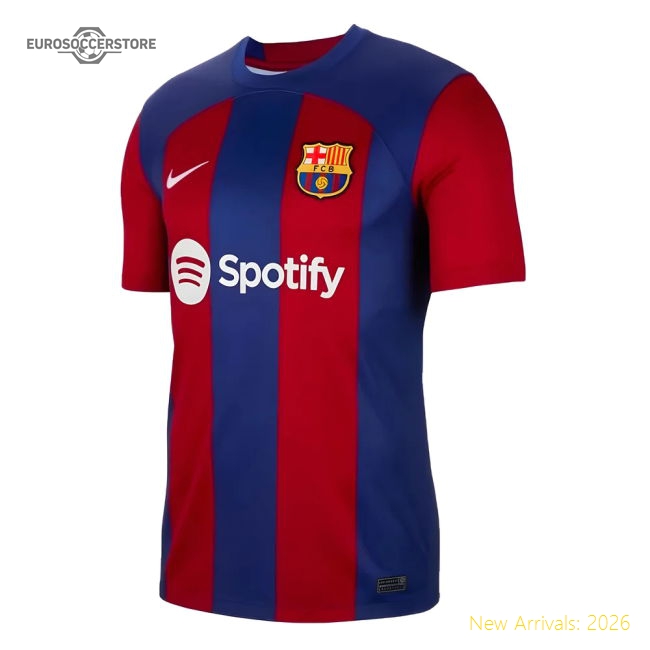 2023-2024 Barcelona Home Shirt-Vantage Point Soccer