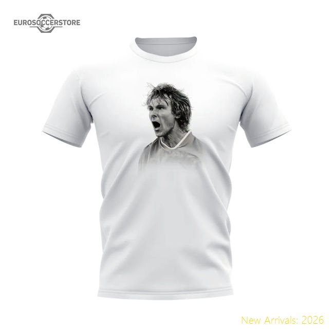 Pavel Nedved Juventus Legend T-Shirt (White)-Vantage Point Soccer