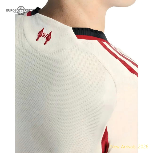 2025-2026 Liverpool Authentic Away Shirt-Vantage Point Soccer
