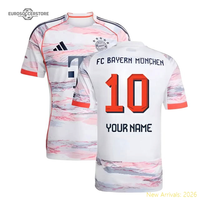 2025-2026 Bayern Munich Away Shirt (Your Name)-Vantage Point Soccer
