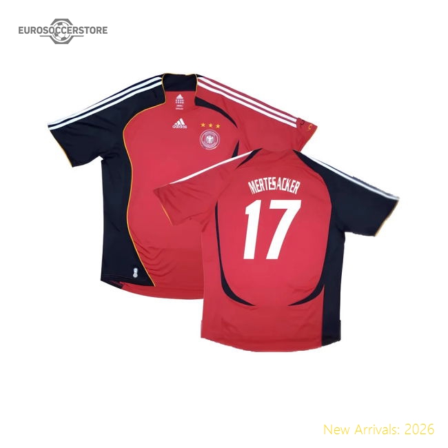 Germany 2005-07 Away Shirt ((Very Good) XL) (Mertesacker 17)-Vantage Point Soccer