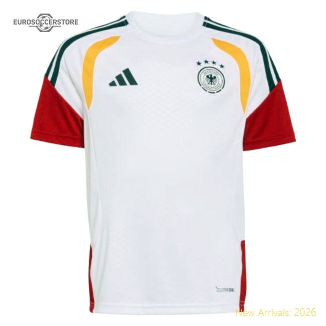 2026-2027 Germany Training Jersey (White) - Kids-Vantage Point Soccer