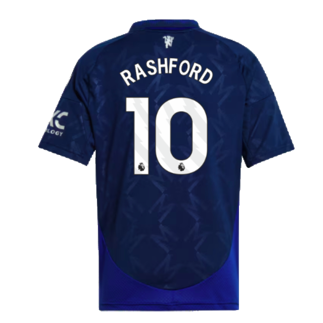 2024-2025 Man Utd Away Shirt (Kids) (Rashford 10)-Vantage Point Soccer