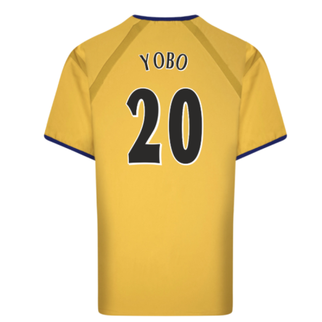 Everton 2003 Anniversary Retro Away Shirt (Yobo 20)-Vantage Point Soccer