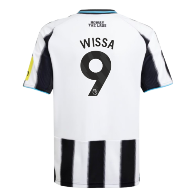 2025-2026 Newcastle Home Shirt (Kids) (Wissa 9)-Vantage Point Soccer