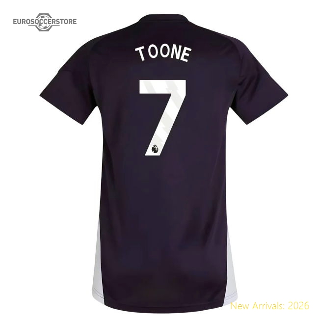 2025-2026 Man Utd Training Jersey (Aurora Plum) - Womens (Toone 7)-Vantage Point Soccer