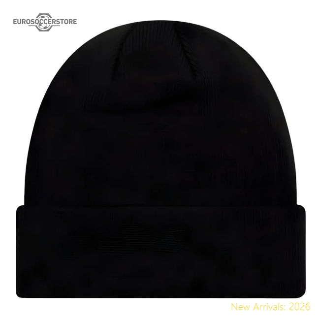 Man Utd Core Cuff Beanie (Black)-Vantage Point Soccer