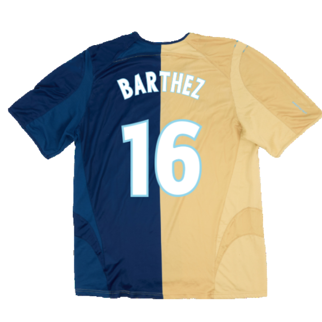 Marseille 2005-06 Third Shirt ((Excellent) L) (Barthez 16)-Vantage Point Soccer