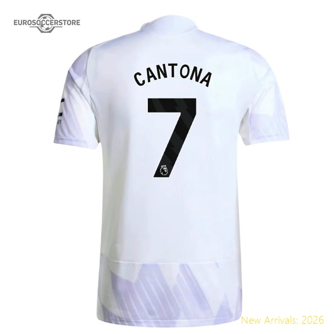 2025-2026 Man Utd Authentic Away Shirt (Cantona 7)-Vantage Point Soccer