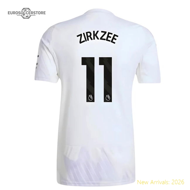 2025-2026 Man Utd Away Shirt (Zirkzee 11)-Vantage Point Soccer