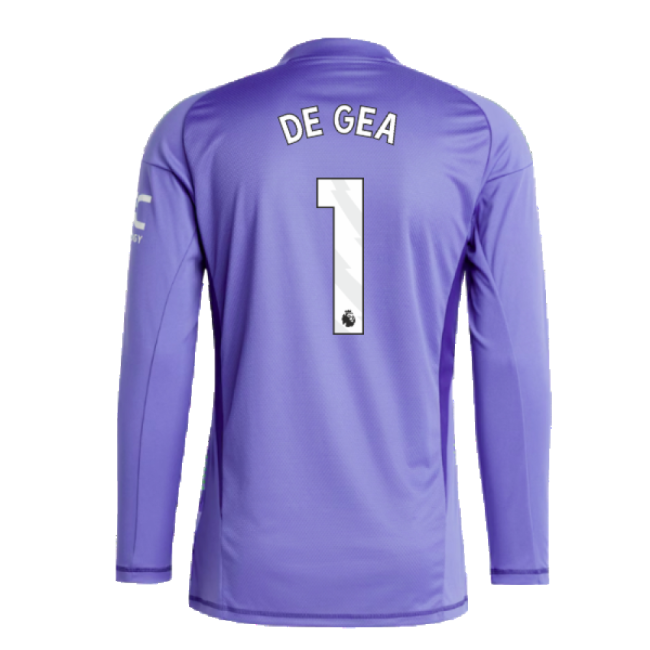 2024-2025 Man Utd Home LS Goalkeeper Shirt (Purple) (De Gea 1)-Vantage Point Soccer