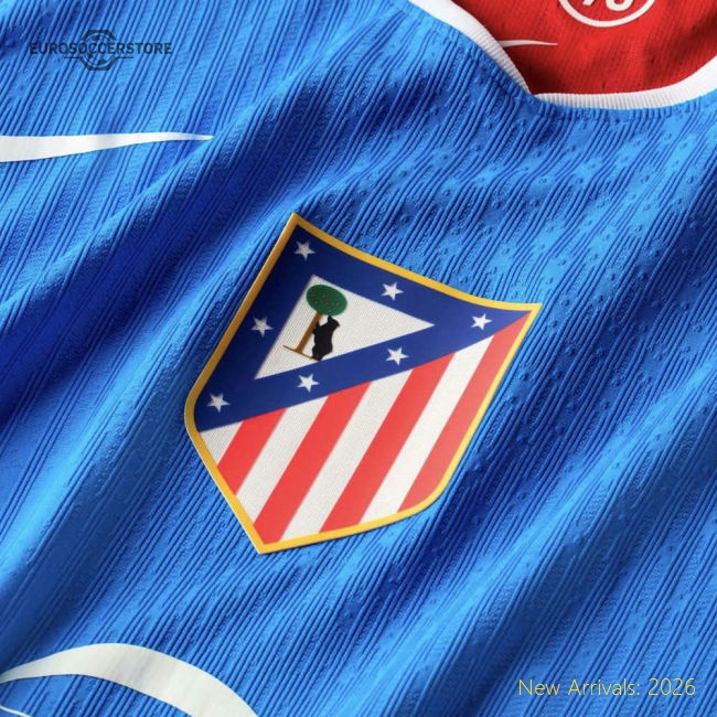 2025-2026 Atletico Madrid Authentic Third Shirt-Vantage Point Soccer