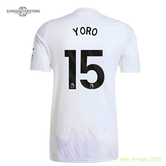 2025-2026 Man Utd Away Shirt (Yoro 15)-Vantage Point Soccer