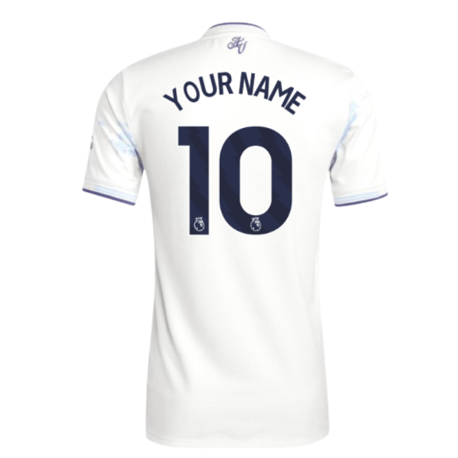 2025-2026 Aston Villa Authentic Third Shirt (Your Name)-Vantage Point Soccer