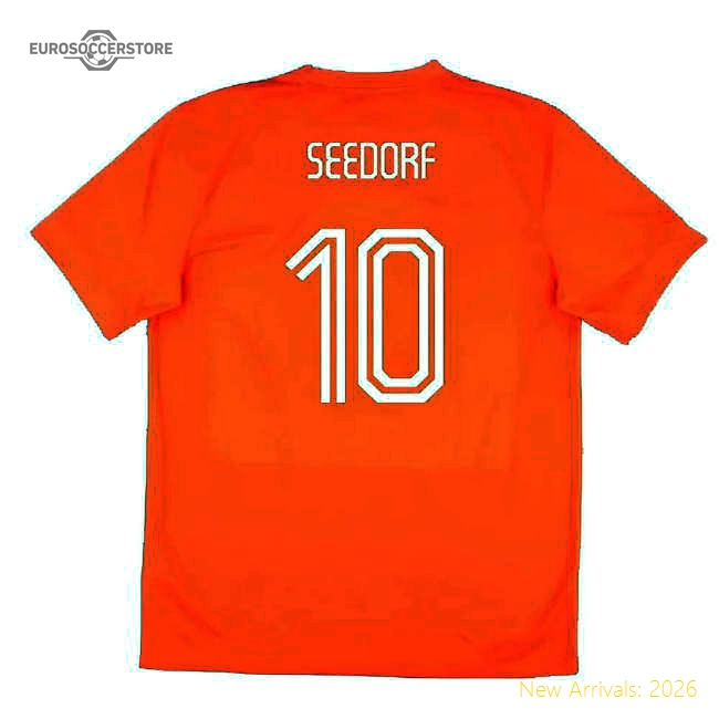 Holland 2014-15 Home Shirt (Good) (Seedorf 10)-Vantage Point Soccer