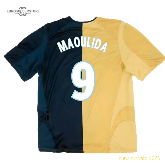 Marseille 2005-06 Third Shirt ((Excellent) L) (Maoulida 9)-Vantage Point Soccer