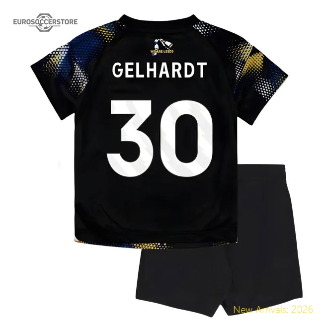 2025-2026 Leeds United Third Baby Kit (Gelhardt 30)-Vantage Point Soccer