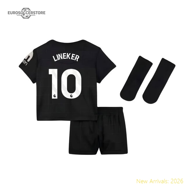 2025-2026 Tottenham Away Baby Kit (Lineker 10)-Vantage Point Soccer