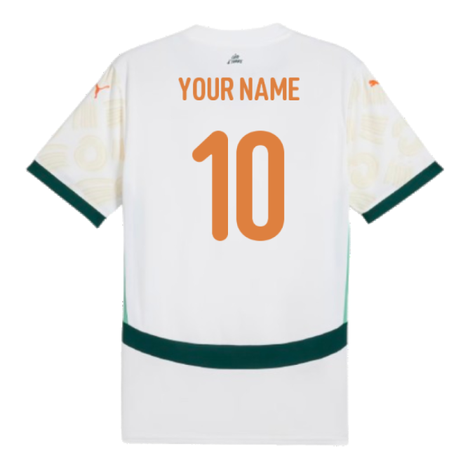 2024-2025 Ivory Coast Away Shirt (Your Name)-Vantage Point Soccer