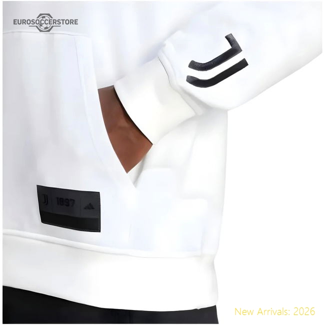 2025-2026 Juventus US Hoody (White)-Vantage Point Soccer