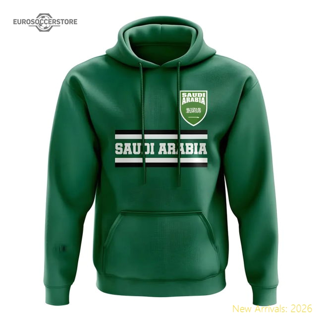 Saudi Arabia Core Football Country Hoody (Green)-Vantage Point Soccer