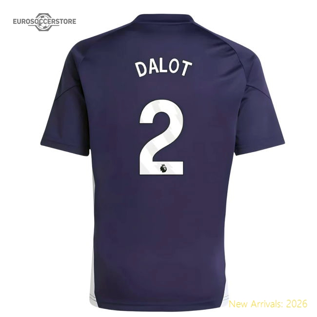 2025-2026 Man Utd Training Jersey (Aurora Plum) - Kids (Dalot 2)-Vantage Point Soccer