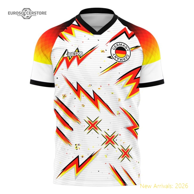2025-2026 Germany Home Pre-Match Concept Shirt Womens-Vantage Point Soccer