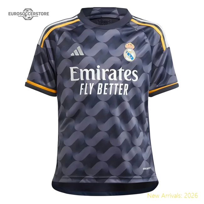 2023-2024 Real Madrid Away Shirt (Kids)-Vantage Point Soccer