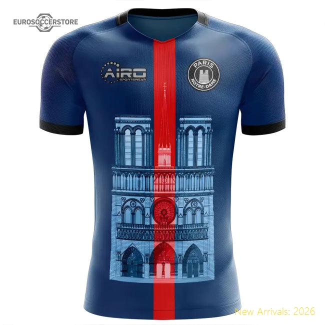 2025-2026 Notre Dame Home Concept Football Shirt-Vantage Point Soccer