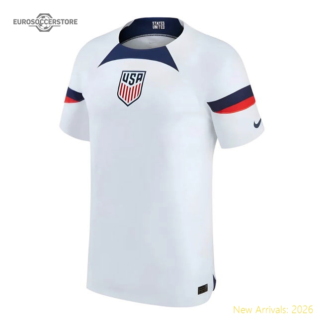 2022-2023 USA Home Shirt (Kids)-Vantage Point Soccer
