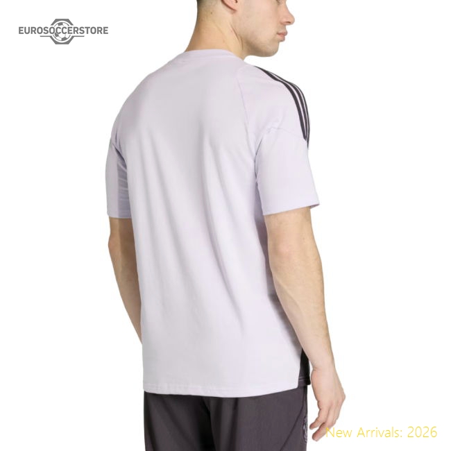 2025-2026 Man Utd Training Tee (Purple Tint)-Vantage Point Soccer