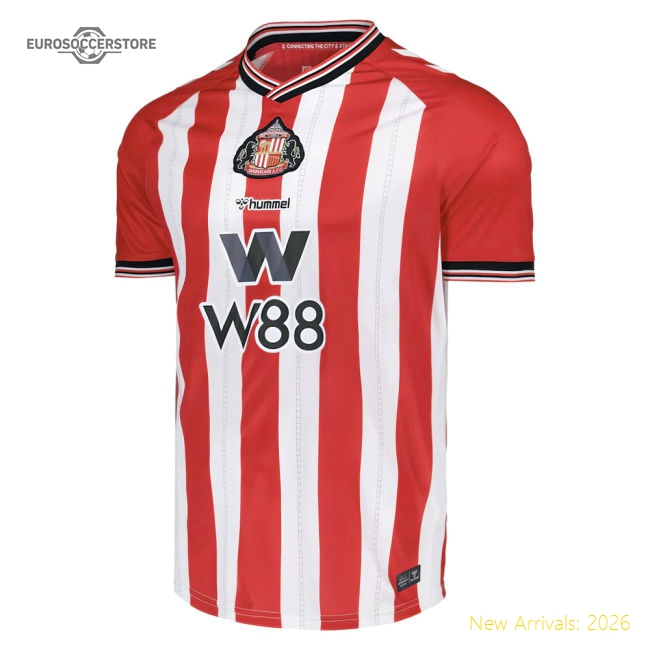 2025-2026 Sunderland Home Shirt (Xhaka 34)-Vantage Point Soccer
