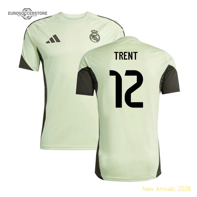 2025-2026 Real Madrid Training Jersey (Almost Lime) (Trent 12)-Vantage Point Soccer