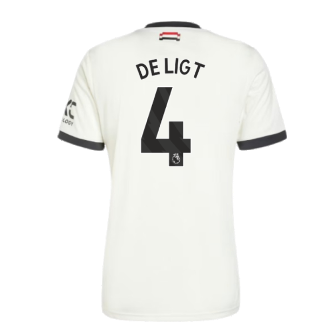 2024-2025 Man Utd Third Shirt (De Ligt 4)-Vantage Point Soccer