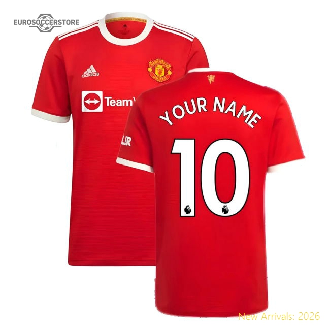 Man Utd 2021-2022 Home Shirt (Your Name)-Vantage Point Soccer