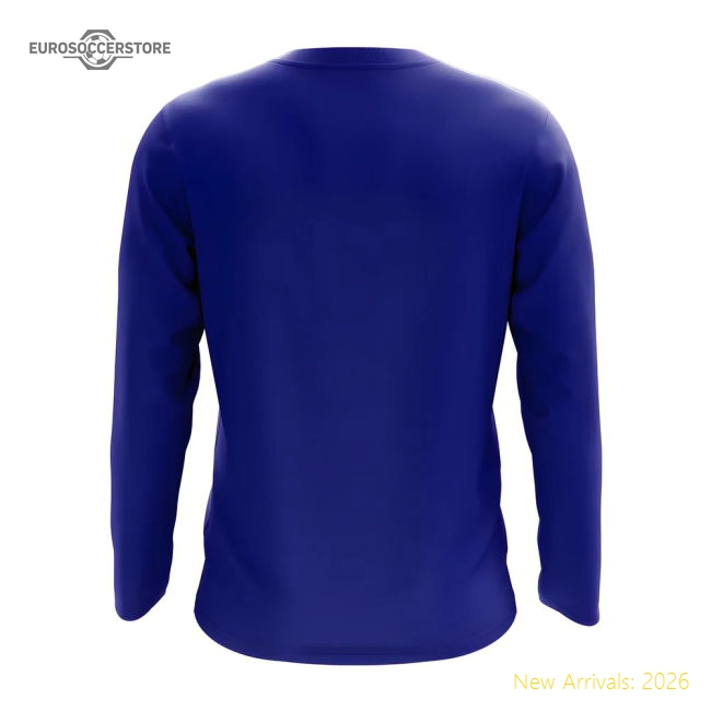 Samoa Core Football Country Long Sleeve T-Shirt (Royal)-Vantage Point Soccer