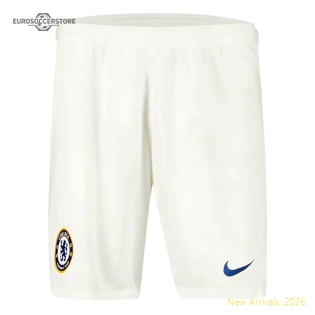 2019-2020 Chelsea Away Nike Football Shorts (Kids)-Vantage Point Soccer